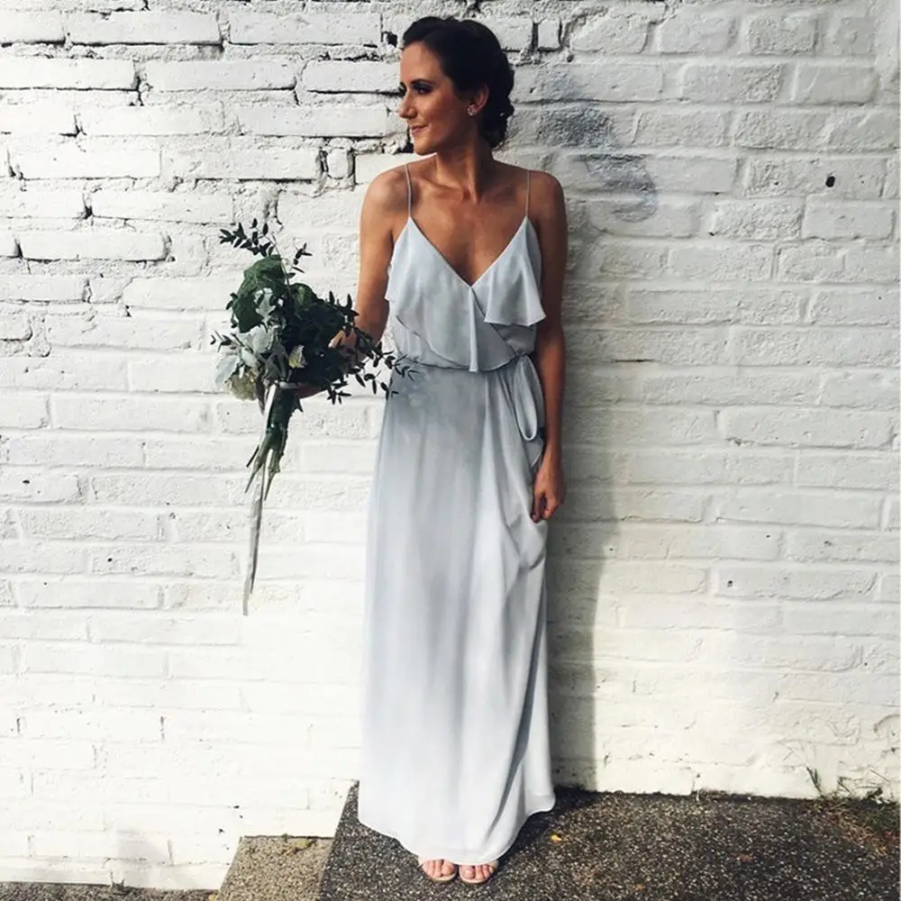 Сексуальное женское платье подружки невесты Vestido De Fiesta Para Boda свадебное платье для гостей торжественное вечернее платье