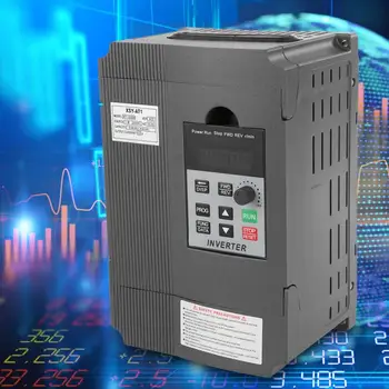 

220V 2.2KW Single Phase Universal Variable Frequency Drive VFD Frequency Converter Inverter Variable Speed Drive