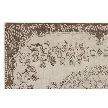 

Handmade Beige Vintage English English Area Rug 178x262 Cm-5'10''X8'7''