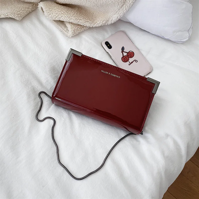 Bolsos Mujer модная гладкая ПУ сумка на плечо для женщин роскошные сумки женские сумки дизайнерские женские сумки через плечо с цепочкой