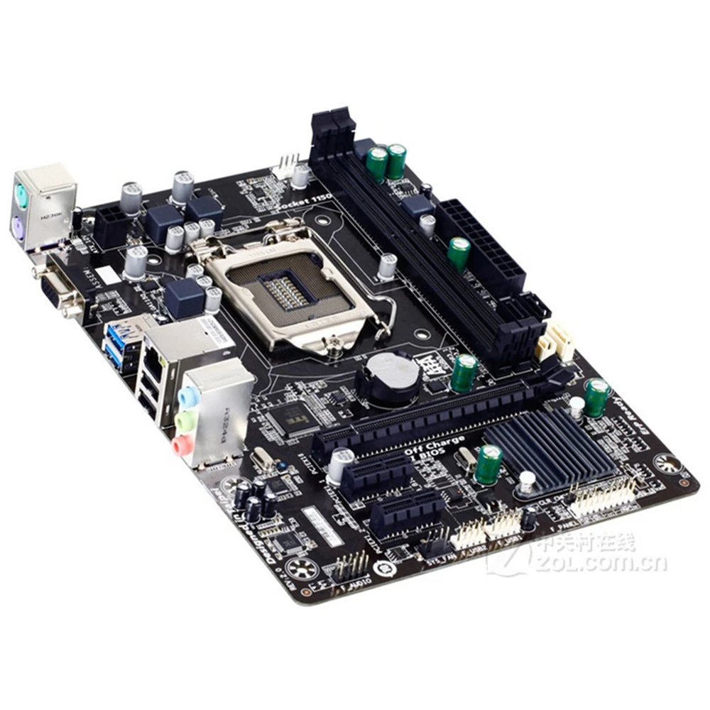 computer mother board For Gigabyte GA-H81M-DS2 Desktop Motherboard H81M-DS2 H81 LGA 1150 VGA i3 i5 i7 DDR3 16G Micro-ATX Mainboard best motherboard for office pc