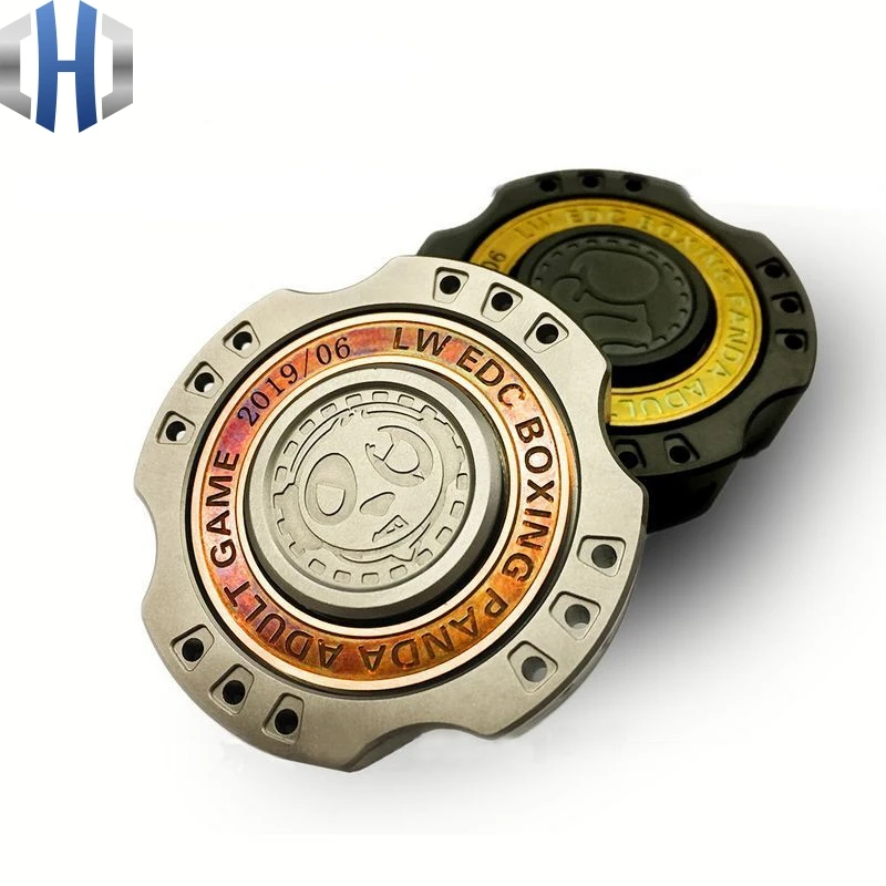 

Panda Linkage Gyro Titanium Alloy Zirconium Alloy Adult Decompression Rotary Bearing EDC