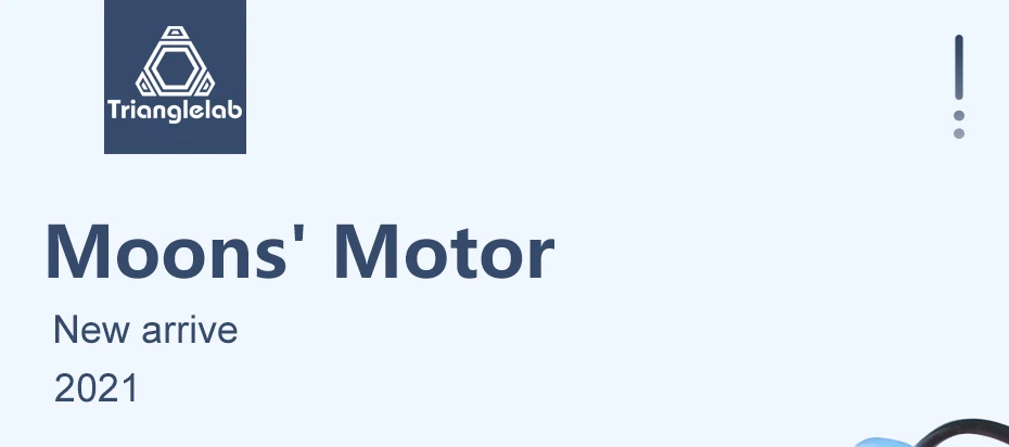 Motor Aprimorado Trianglelab Moons, LDO para Extrusora