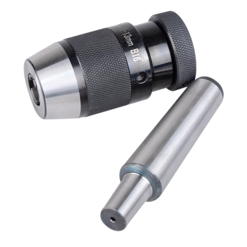 New MT3 B16 Keyless Drill Chuck Self Tighten Shank Morse Taper Shank