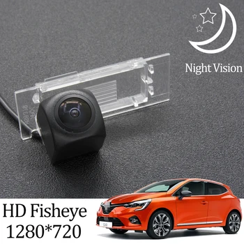 

Owtosin HD 1280*720 Fisheye Rear View Camera For Renault Clio 3/Clio 4 2005-2019 Car Vehicle Reverse Parking Accessories
