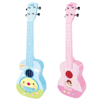 

21 Inches Kids Mini Ukulele Guitar Musical Instruments Toy Music Interest Development Toy - Blue