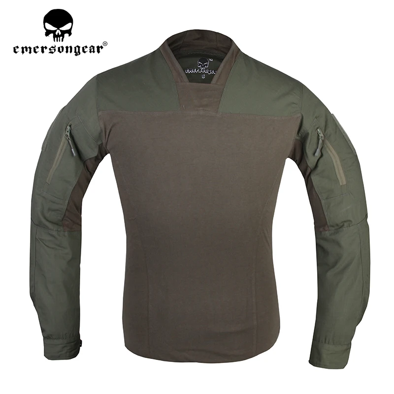 Emersongear мужские тактические футболки официальные легкие боевые Мультикам