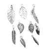 30pcs/lot Charms Leaf Antique Silver Color Leaf Charms Jewelry Findings DIY Tree Leaf Charms Wholesale ► Photo 2/2