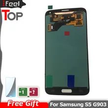 Супер AMOLED ЖК дисплей для samsung Galaxy S5 Neo G903 G903F телефон s дисплей сенсорный экран сборка Замена