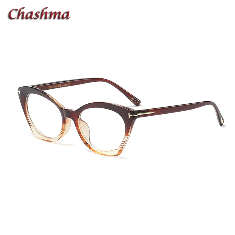 Chashma для подростков, оптические очки, оправа для женщин, кошачий глаз, Spectalces, студенческие модные очки по рецепту