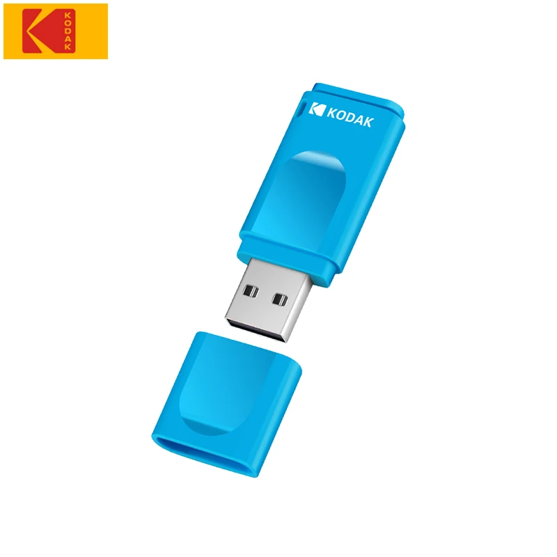 Флеш-накопитель KODAK K232 64 ГБ 32 ГБ 16 ГБ Мини-Прыжок Memoria USB флеш-накопитель USB 2,0 флешки флеш-накопитель USB - Цвет: Синий