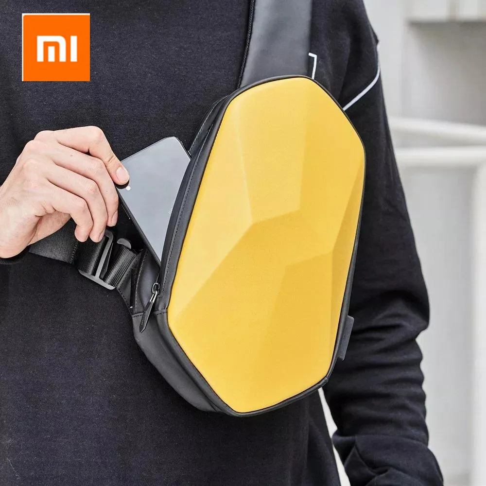 Xiaomi tajezzo beaborn PU Рюкзак USB сумка водонепроницаемый красочный отдых Спорт нагрудный пакет сумки для мужчин и женщин путешествия Кемпинг