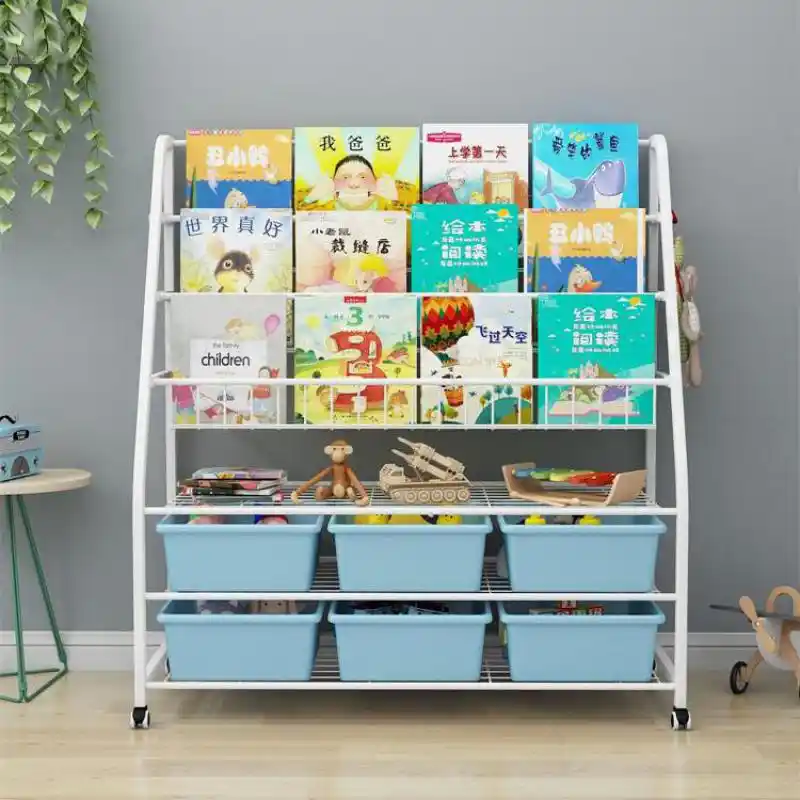 book and toy shelf