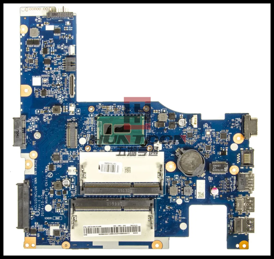 Оптовая продажа материнская плата ACLU3/ACLU4 для Lenovo Ideapad NM-A362 ноутбука SR23W G40-80 DDR3L 100%