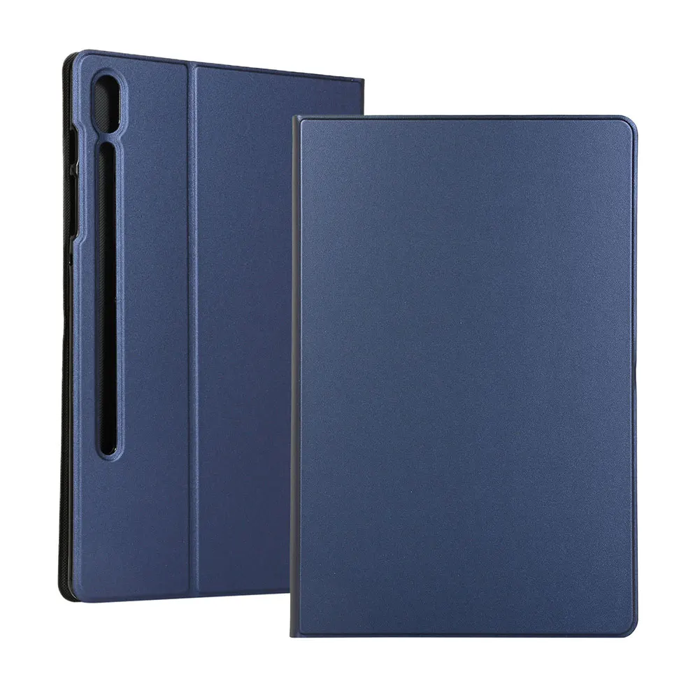 Dark blue Автоматический Режим сна смарт-чехол для Samsung Galaxy Tab S6 10,5 SM-T860 SM-T865 10," чехол противоударный кожаный флип-чехол - Цвет: Dark blue