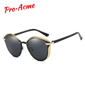 

Pro Acme Brand Design Retro Cat Eye Sunglasses Women Polarized Alloy Frame+TR90 Ladies Sun Glasses Oculos de sol Feminino PC1350