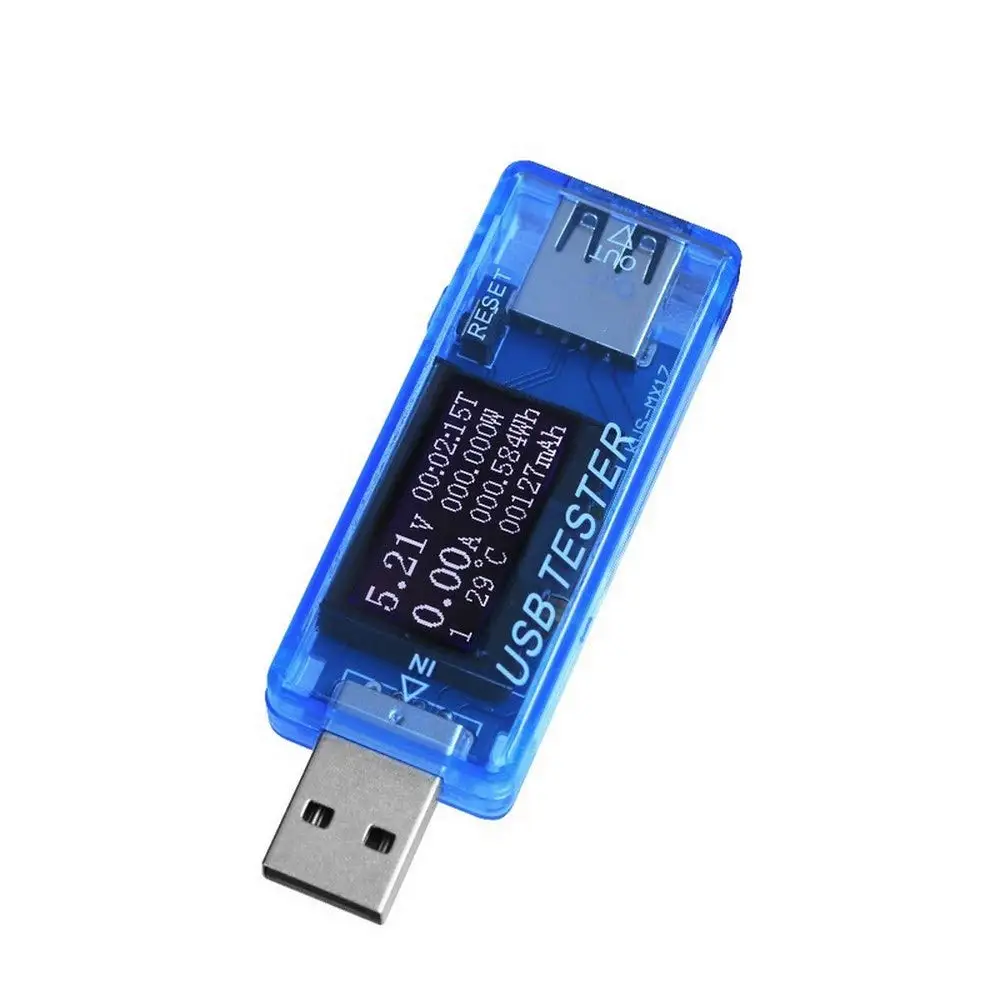 Цифровой Многофункциональный USB тестер 4-30 в мини-Ток Напряжение зарядное