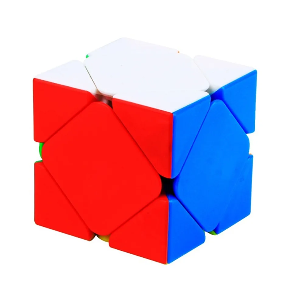 Yuxin маленький магический косой магический куб 3x3x3 кручение косой скоростной Куб Профессиональная головоломка Кирпичи Блок подарок игрушки для детей