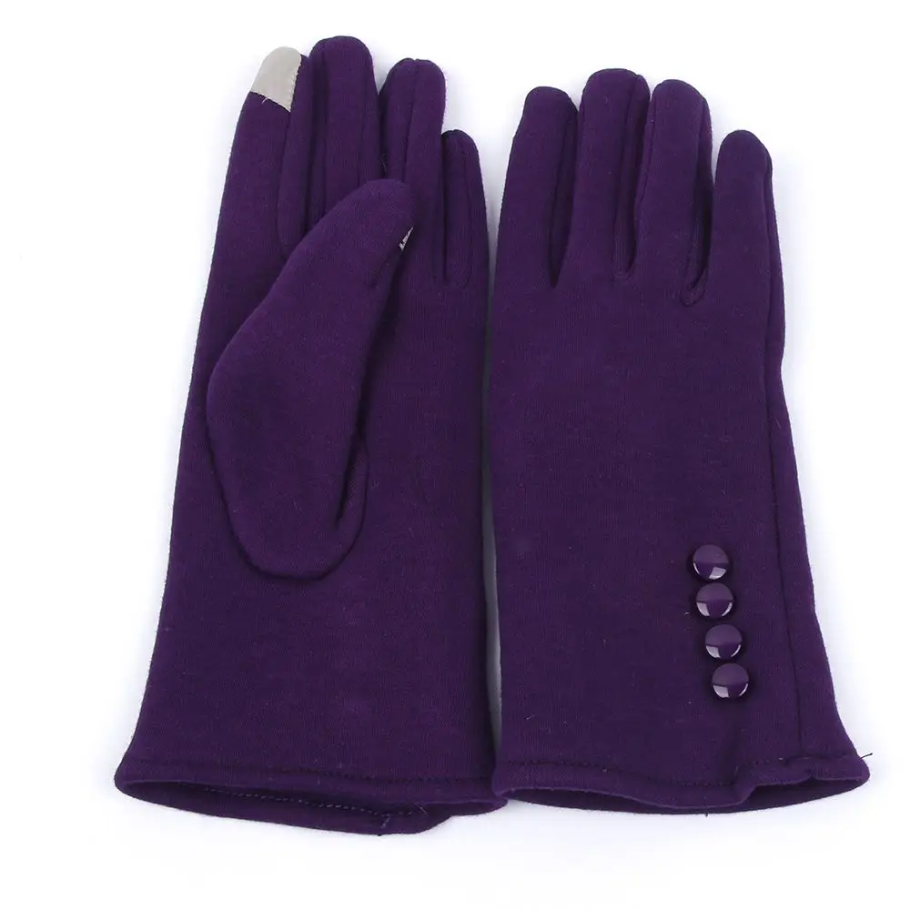 Лидер продаж Модные женские перчатки Зимние перчатки женские хлопковые варежки Открытый сенсорный экран Зимний Открытый