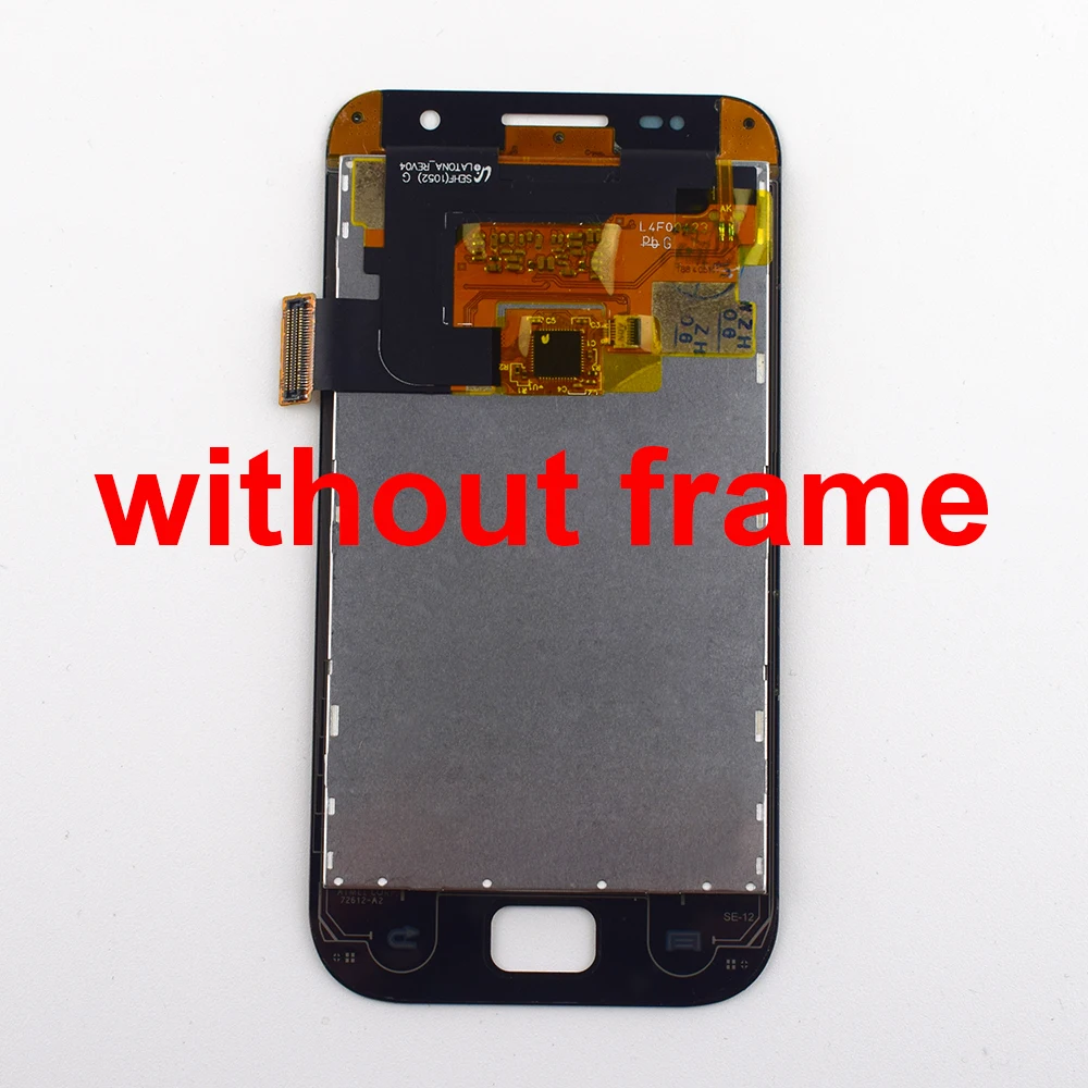 Для samsung Galaxy SL gt-i9003 сенсорный экран панель дигитайзер сенсор стекло+ ЖК-дисплей монитор панель модуль в сборе+ рамка - Цвет: Without Frame