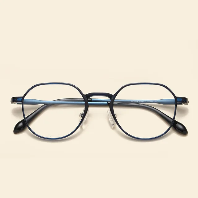 Reven Jate 98020 Optical Eye glasses Ultem Flexible Super Light-Weighted Prescription Optical EyeGlasses Frame blue
