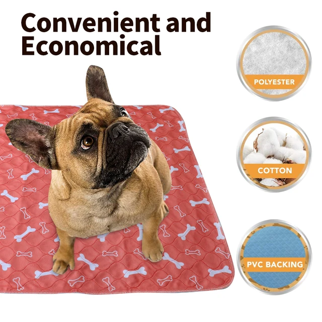Couche imperm able pour animaux de compagnie tapis r utilisable lavable pour chiens et chats avec