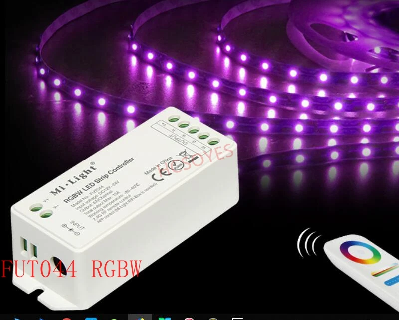 MIlight FUT043 FUT044 FUT045 2,4G RGB контроллер Wifi RGB CCT сенсорный пульт дистанционного управления 12 В~ 24 В RGB/RGBW