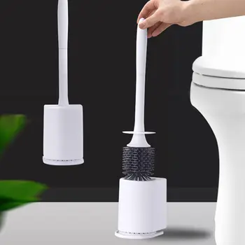 

New High Quality Toilet Brush Creative Bathroom Cleaning Toilet Brush Set Long Handle No Dead Angle Cleaning Brush