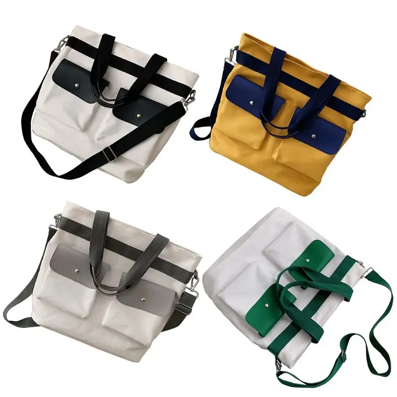 

Fashion Women Handbag Shoulder Bag Canvas Messenger Crossbody Large Capacity Satchel Purse Tote