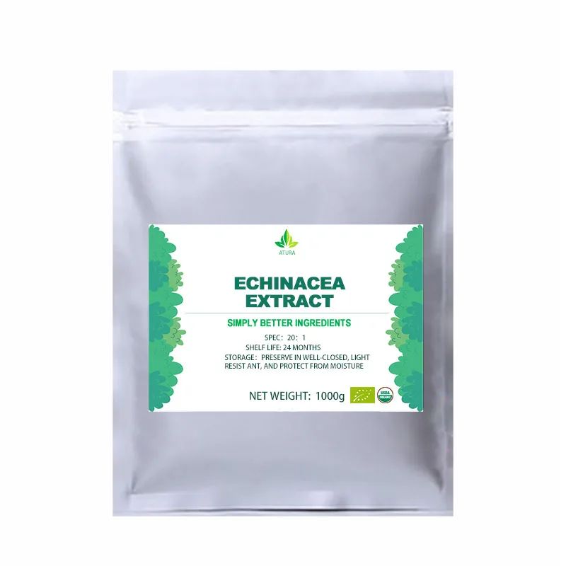 100-1000g Natural Echinacea Extract powder Echina cea purpurea purple coneflower extract | Красота и здоровье