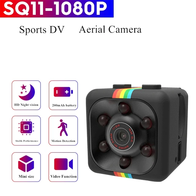 Sq11 Mini Camera 960p Sensor Night Camcorder Motion Dvr Micro Camera Sport  Dv Video Small Camera Cam Sq 11 With Box - Mini Camcorders - AliExpress