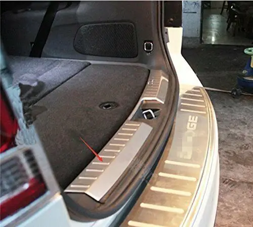 Подходит к Dodge Journey 2009- ВНУТРЕННИЙ Задний бампер протектор Накладка на порог