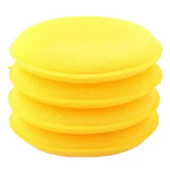 

12x Car Waxing Polish Sponge Wax Applicator Cleaning Pad For Vehicle Glass