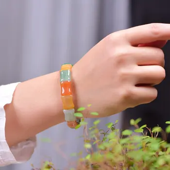 

Natural Duobaocharm braceletsbreloque łańcuchy joyeria fina bisuteria mujer pulseira feminina friendship bracelets