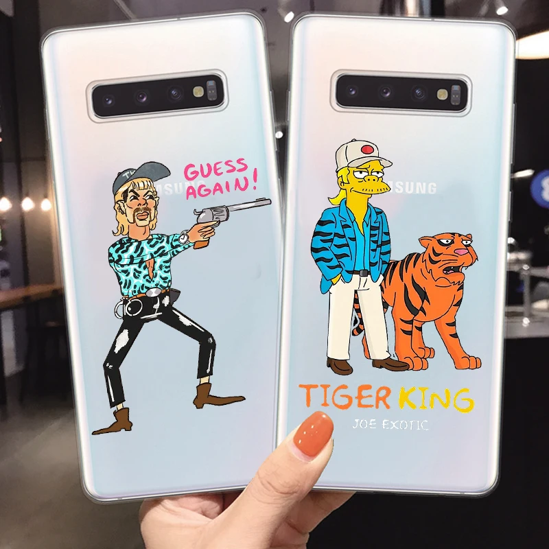 Экзотический Мягкий чехол из ТПУ для SamsunS20Ultra A51 A71 A10 A30 A50 A70 A80 2019 A6 A72018 мультяшный