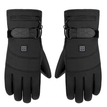 

Motorcycle Gloves Waterproof Heated Guantes Moto Contact Screen Battery Powered Motorbike Racing Riding Gloves Winter Battery