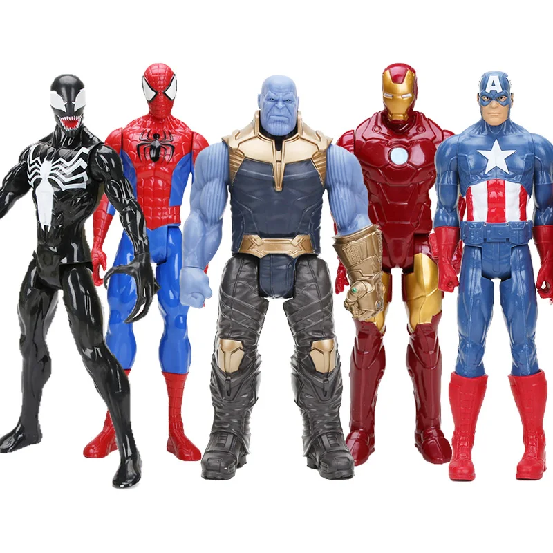 Hasbro Marvel Toys The Avenger Endgame 30CM Super Hero Thor Captain Thanos Wolverine Spider Man Iron Man Action Figure Toy Dolls