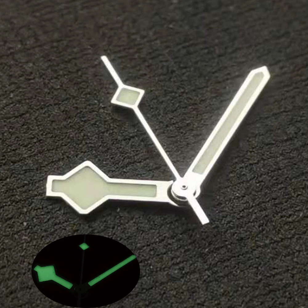 For Seiko NH35/36 Automatic Movement Watch Parts Snowflower Stainless Watch  Hand Luminous Pointer Fit for SKX007/SBDX007/SRP777|Watch Faces| -  AliExpress