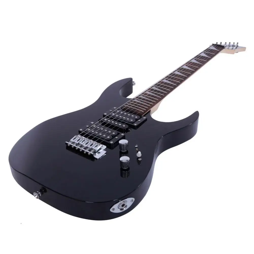

24 Frets Electric Guitar Kit 170 Type Electric Guitar+audio+bag+strap+paddle+rocker+cable+wrench Tool Musical Instruments Set