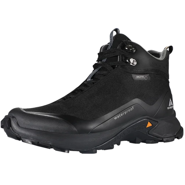 HUMTTO Hiking Shoes Professional Outdoor Climbing Camping Men Boots Mountain Trekking Sneakers Mens Tactical Hunting Sport Shoes Black