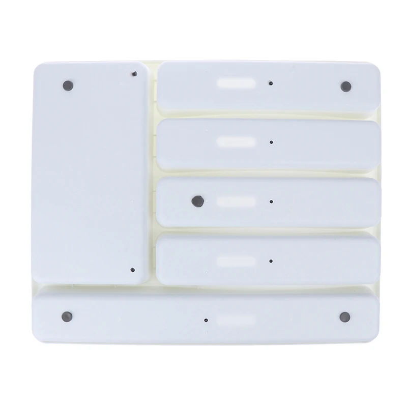 6 Compartments Cutlery Tray Kitchen Drawer Organizer Spoon Knife Fork Separation Plastic Storage Box Kitchen Tableware Tray