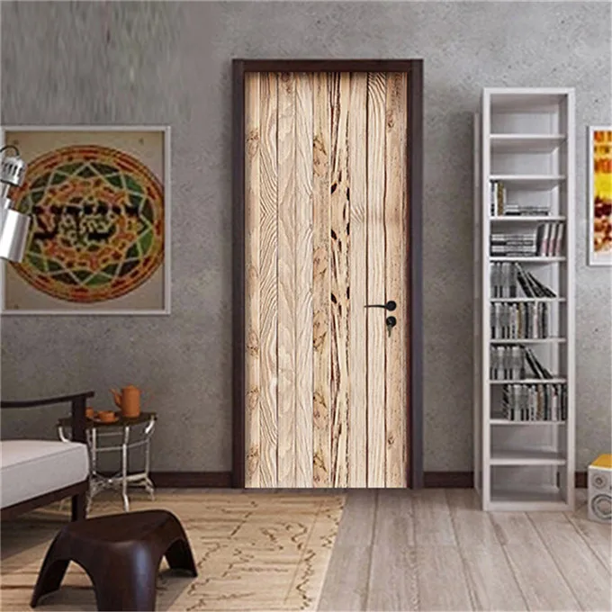 SD013 Классические европейские двери наклейки для гостиной DIY самоклеющиеся обои для двери из ПВХ водонепроницаемые обновленные наклейки Искусство домашний декор - Цвет: SD013