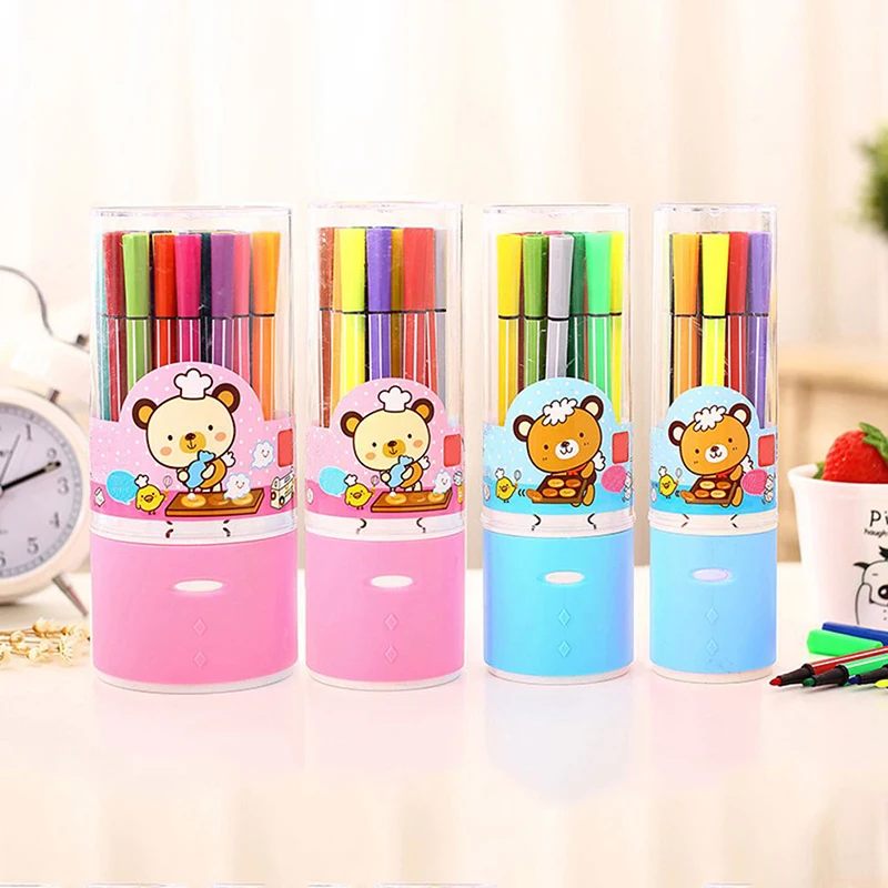 hw children's furniture 36/24/18/12 non-toxic children paint Watercolor marking pen painting kit for 18 years furniture for girl hw children's furniture 36/24/18/12 non-toxic children paint Watercolor marking pen painting kit for 18 years furniture for girl