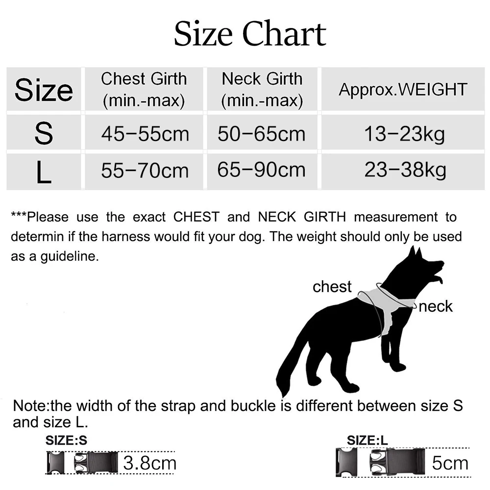 Тактическая шлейка для собак K9 Woking, шлейка с поводком, регулируемый нейлоновый ошейник для собак, жилет для маленьких и больших собак