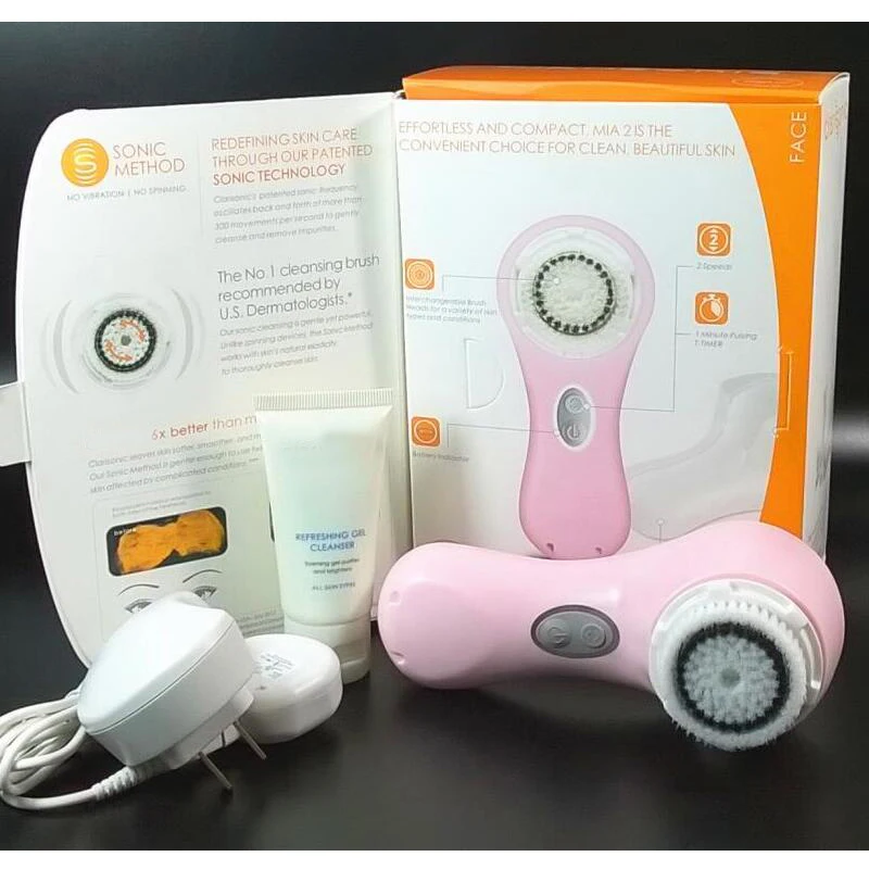 

Makeup Mia Facial Sonic Skin Cleansing System Sonic Skin Care Cleansing Device 4 Color Pick