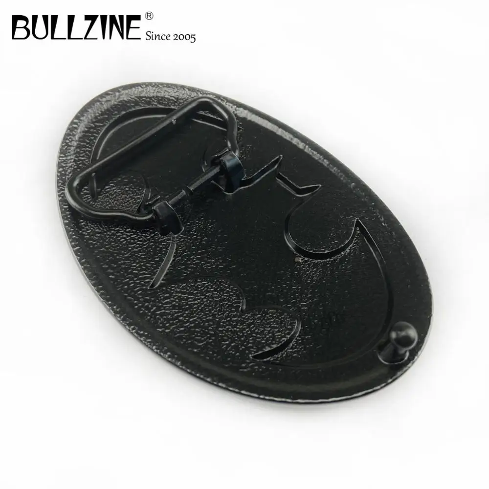 Пряжка для ремня Bullzine с черным покрытием FP 02052 подходит шириной 4 см|batman belt buckle|belt
