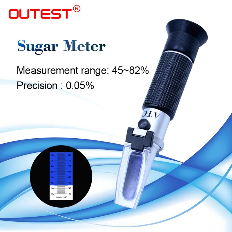 OUTEST 45 82 RZ118 sugar brix refractometer for Food sugar Content