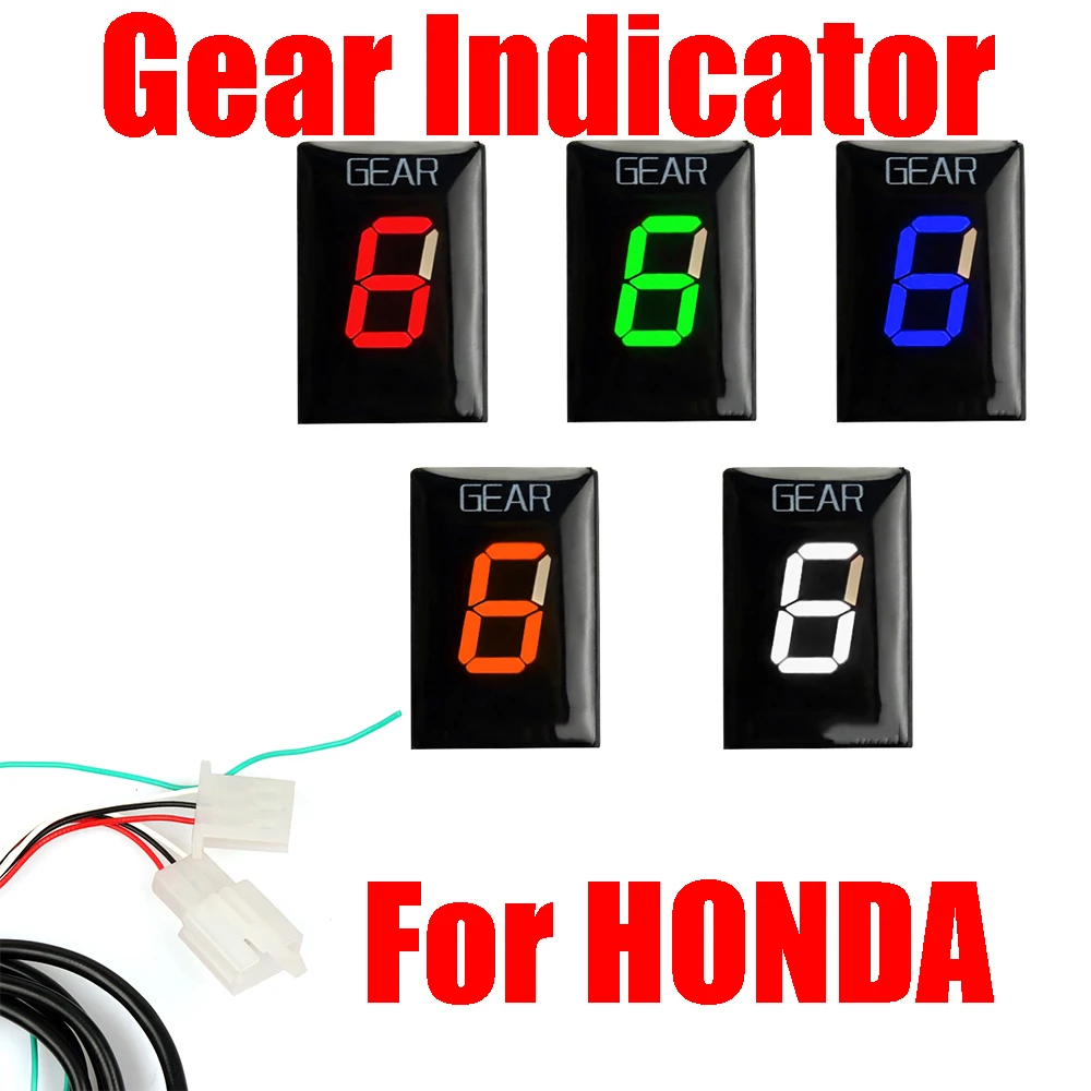 Motorcycle Gear Indicator For HONDA CBR929RR CBR 929 RR CBR954RR 954 CBR1100XX 1100XX VRX1800 Display Meter | Автомобили и