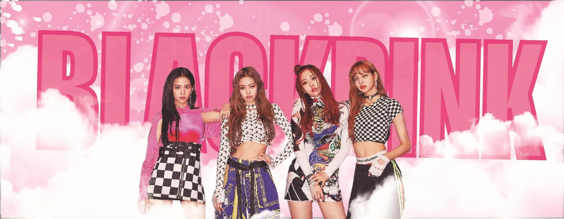 Модный KPOP Черный Розовый плакат поддержка флага Лиза альбом blackpink jennie kpop флаг для фанатов коллекция канцелярских принадлежностей набор