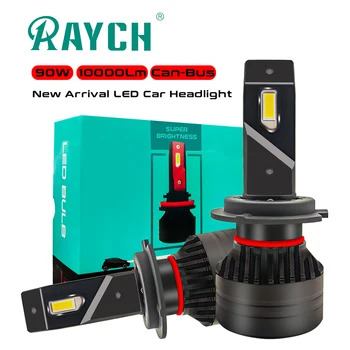 

Raych H4 Hi/Lo Car H7 LED F3 Headlight Bulbs H8 H9 H11 9005 9006 LED Bulb Auto Fog Light 12V 6500K 880 LED 10000Lm